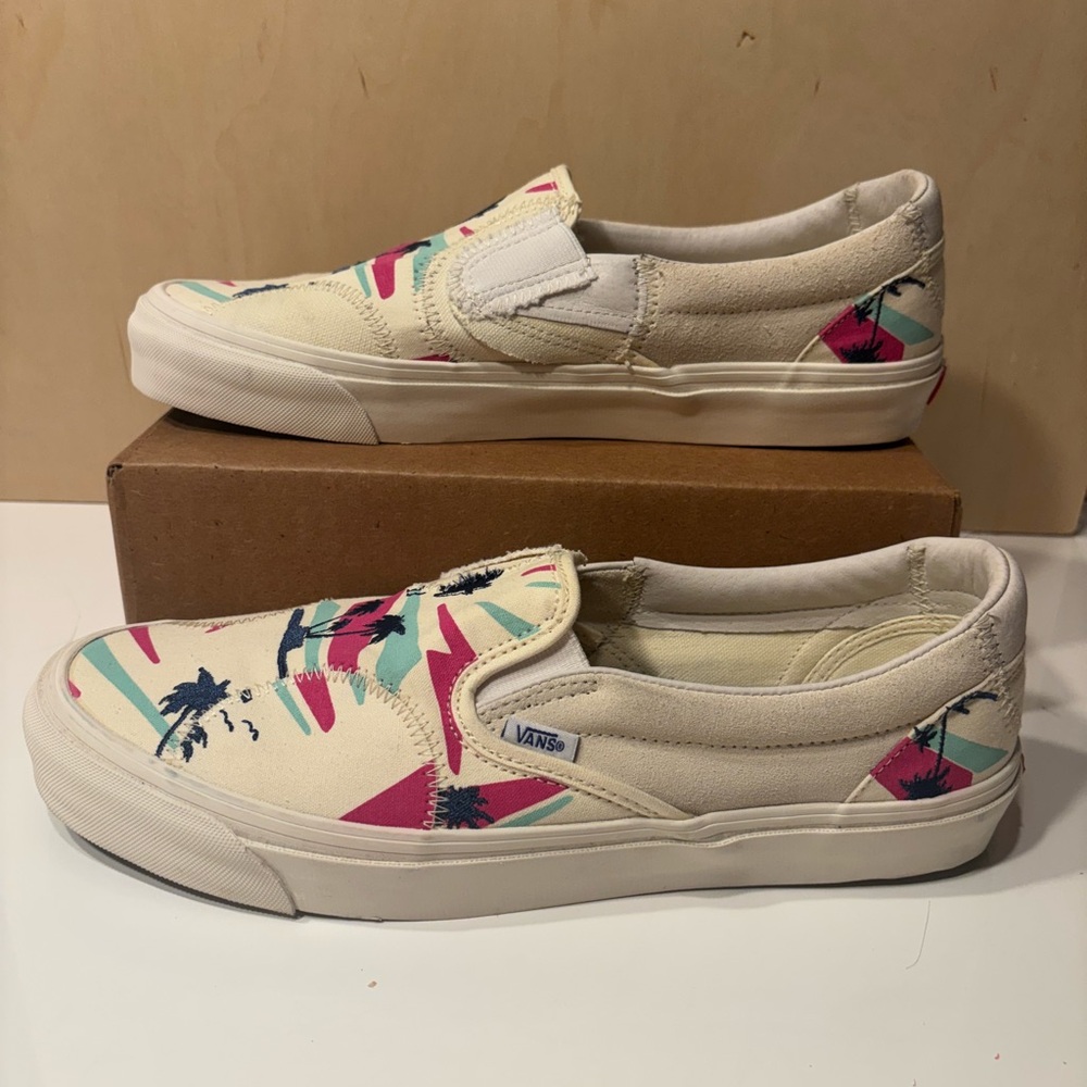 VANS Vault LX “Bricolage” Slip-ons 
Men’s Size 12
Like new
Worn once
No box